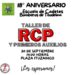 TEODELINA: TALLER DE RCP Y PRIMEROS AUXILIOS 