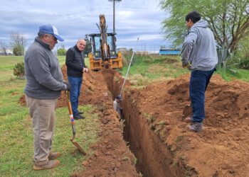 VILLA CAÑAS: EL MUNICIPIO CONSTRUYE UN ACUEDUCTO