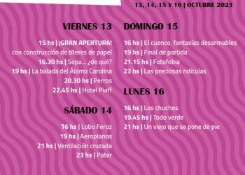 𝗬𝗔 𝗟𝗟𝗘𝗚𝗔 𝗘𝗟 𝟯𝟭° 𝗘𝗡𝗖𝗨𝗘𝗡𝗧𝗥𝗢 𝗗𝗘 𝗧𝗘𝗔𝗧𝗥𝗢 “𝗝𝗼𝘀𝗲 𝗟𝘂𝗶𝘀 𝗠𝗮𝗿𝗼𝗻𝗻𝗮”