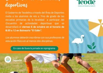 TEODELINA: 𝐄𝐍𝐂𝐔𝐄𝐍𝐓𝐑𝐎 𝐃𝐄 𝐀𝐂𝐓𝐈𝐕𝐈𝐃𝐀𝐃𝐄𝐒 𝐃𝐄𝐏𝐎𝐑𝐓𝐈𝐕𝐀𝐒