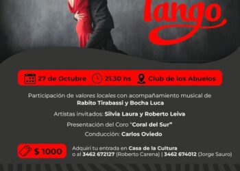 TEODELINA: 𝟯𝟴° 𝗙𝗘𝗦𝗧𝗜𝗩𝗔𝗟 𝗗𝗘 𝗧𝗔𝗡𝗚𝗢  | 𝗛𝗼𝗺𝗲𝗻𝗮𝗷𝗲 𝗮 “𝗝𝗨𝗟𝗜𝗢 𝗚𝗨𝗧𝗜𝗘𝗥𝗥𝗘𝗭 𝗠𝗔𝗥𝗧𝗜𝗡” 