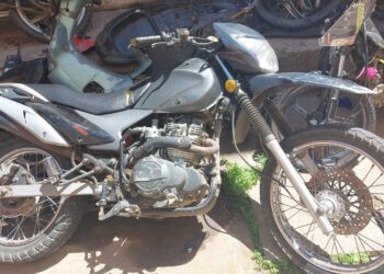 VENADO TUERTO: HALLAZGO DE MOTOCICLETA ABANDONADA