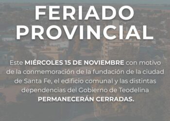 𝟏𝟓 𝐃𝐄 𝐍𝐎𝐕𝐈𝐄𝐌𝐁𝐑𝐄  |  𝐅𝐄𝐑𝐈𝐀𝐃𝐎 𝐏𝐑𝐎𝐕𝐈𝐍𝐂𝐈𝐀𝐋