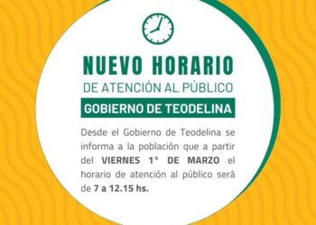 COMUNA DE TEODELINA: 𝗜𝗠𝗣𝗢𝗥𝗧𝗔𝗡𝗧𝗘  | NUEVO HORARIO DE ATENCIÓN AL PÚBLICO 