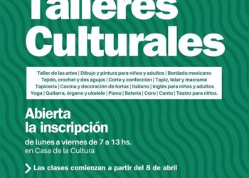 CASA DE LA CULTURA TEODELINA:𝐘𝐀 𝐏𝐎𝐃𝐄𝐒 𝐈𝐍𝐒𝐂𝐑𝐈𝐁𝐈𝐑𝐓𝐄 𝐀 𝐋𝐎𝐒 𝐓𝐀𝐋𝐋𝐄𝐑𝐄𝐒 𝐂𝐔𝐋𝐓𝐔𝐑𝐀𝐋𝐄𝐒 𝟐𝟎𝟐𝟒