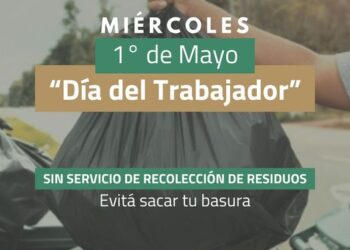 TEODELINA: 𝗗𝗜𝗔 𝗗𝗘𝗟 𝗧𝗥𝗔𝗕𝗔𝗝𝗔𝗗𝗢𝗥  NO  habrá actividad administrativa ni recolección de residuos