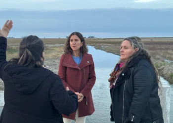 DI GREGORIO RECORRIÓ LAS OBRAS PROVINCIALES DE PROTECCIÓN HÍDRICA PARA LA CIUDAD DE TEODELINA