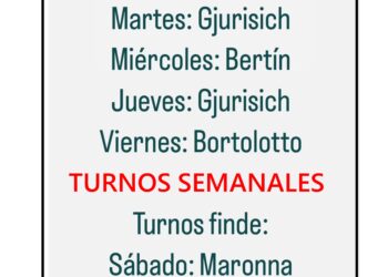 TEODELINA: FARMACIAS DE TURNO