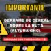 TEODELINA: BOMBEROS VOLUNTARIOS HIZO BALIZAMIENTO EN LA RUTA A LA ALTURA DE LA GNC TEODELINA: BOMBEROS VOLUNTARIOS HIZO BALIZAMIENTO EN LA RUTA A LA ALTURA DE LA GNC