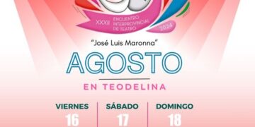 TEODELINA: 𝗬𝗔 𝗟𝗟𝗘𝗚𝗔 𝗘𝗟 𝟯𝟮° 𝗘𝗡𝗖𝗨𝗘𝗡𝗧𝗥𝗢 𝗗𝗘 𝗧𝗘𝗔𝗧𝗥𝗢 “𝗝𝗼𝘀𝗲 𝗟𝘂𝗶𝘀 𝗠𝗮𝗿𝗼𝗻𝗻𝗮”