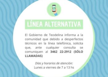 TEODELINA – INFORMACIÓN IMPORTANTE  | Línea alternativa