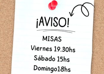 TEODELINA: INFORMACION PARROQUIAL HORARIOS DE MISAS