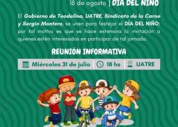 TEODELINA: Se realizó una reunion para  Festejos Día del Niño 