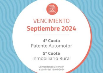 COMUNA DE TEODELINA: VENCIMIENTOS SEPTIEMBRE