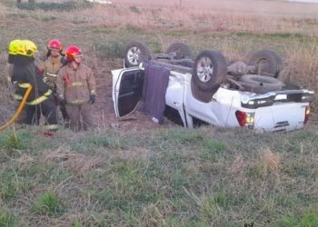 OTRA MUERTE EN LA RUTA 33: UN HOMBRE DE 73 AÑOS FALLECIÓ EN UN ACCIDENTE ENTRE FIRMAT Y VILLADA 