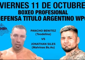 TEODELINA: “PANCHO” DEFIENDE SU TÍTULO ARGENTINO WPC ANTE SILES EN EL RACING CLUB