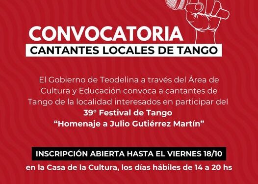 TEODELINA 𝐂𝐎𝐍𝐕𝐎𝐂𝐀𝐓𝐎𝐑𝐈𝐀 𝐀𝐁𝐈𝐄𝐑𝐓𝐀 | 𝐂𝐚𝐧𝐭𝐚𝐧𝐭𝐞𝐬 𝐝𝐞 𝐓𝐚𝐧𝐠𝐨