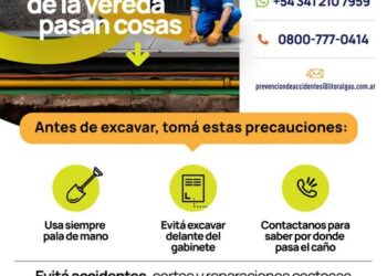 𝐋𝐢𝐭𝐨𝐫𝐚𝐥 𝐠𝐚𝐬  | Procedimiento para prevenir accidentes con gas en la vía pública.