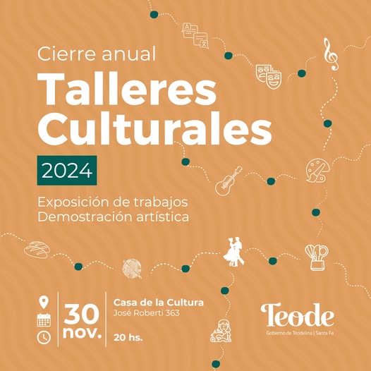 TEODELINA CIERRE ANUAL DE LOS TALLERES CULTURALES