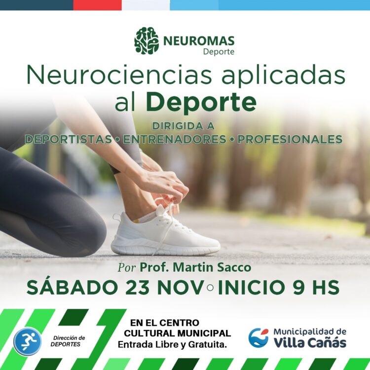 CHARLAS SOBRE NEUROCIENCIAS APLICADAS AL DEPORTE Y A RECURSOS HUMANOS