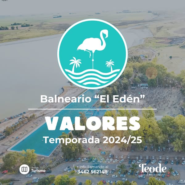 T3EODELINA: Balneario EL EDEN 𝗩𝗔𝗟𝗢𝗥𝗘𝗦