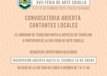 TEODELINA: 𝗫𝗩𝗜𝗜 𝗙𝗘𝗥𝗜𝗔 𝗗𝗘 𝗔𝗥𝗧𝗘 𝗖𝗥𝗜𝗢𝗟𝗟𝗢  |  𝗖𝗢𝗡𝗩𝗢𝗖𝗔𝗧𝗢𝗥𝗜𝗔 𝗔𝗥𝗧𝗜𝗦𝗧𝗔𝗦 𝗟𝗢𝗖𝗔𝗟𝗘𝗦