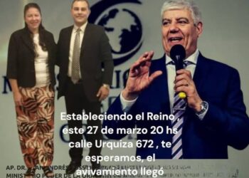 TEODELINA- LLEGA EL PASTOR JUAN ANDRES BUSSO A TEODELINA