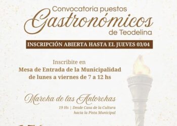MUNICIPALIDAD DE TEODELINA. 𝐂𝐎𝐍𝐕𝐎𝐂𝐀𝐓𝐎𝐑𝐈𝐀 𝐀𝐁𝐈𝐄𝐑𝐓𝐀 |  Puestos gastronómicos de Teodelina