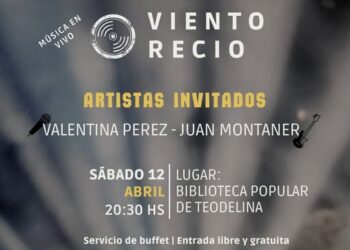 TEODELINA: “VIENTO RECIO” PRESENTÓ SU PRIMER DISCO