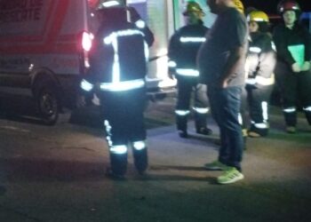 Salida de bomberos Accidente vial Camioneta vs caballo sobre ruta 94 pasando la GNC