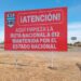 Rutas nacionales sin mantenimiento en la provincia: señalizan con carteles “por el estado catastrófico” en que se encuentran