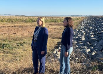 DEFENSA HÍDRICA EN MELINCUÉ: DI GREGORIO DESTACÓ LA ETAPA FINAL DE UNA OBRA CLAVE PARA LA REGIÓN