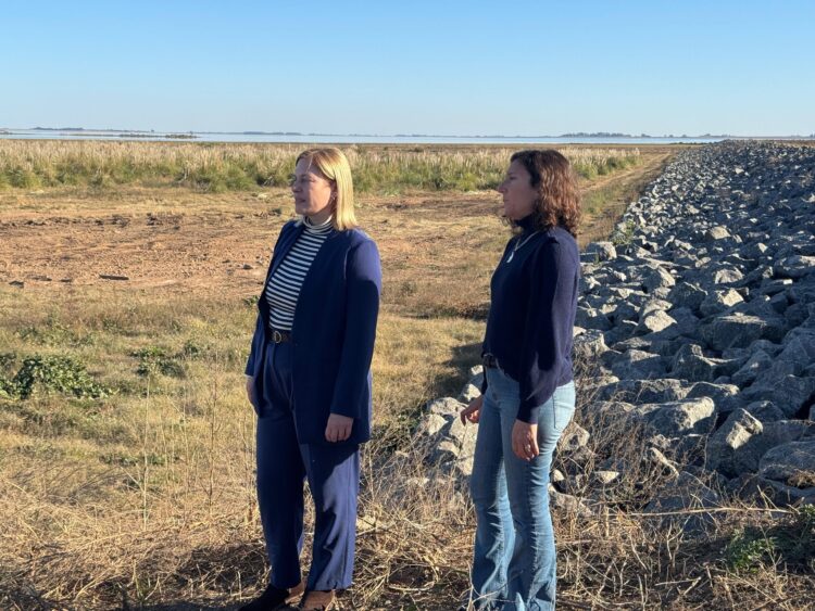 DEFENSA HÍDRICA EN MELINCUÉ: DI GREGORIO DESTACÓ LA ETAPA FINAL DE UNA OBRA CLAVE PARA LA REGIÓN