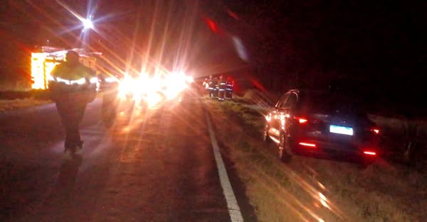 ACCIDENTE EN RUTA 65 entre arribeños y Teodelina: Un herido tras ser embestido es atendido en Teodelina y fallece luego en Venado Tuerto.