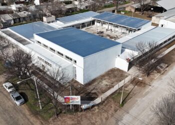 .DI GREGORIO DESTACÓ EL AVANCE DE OBRA EN LA ESCUELA 238 DE VENADO TUERTO