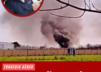 UN PILOTO DE VILLA CAÑÁS Y SU COMPAÑERO MURIERON AL CAER UN AVIÓN EN UN FESTIVAL EN BELL VILLE