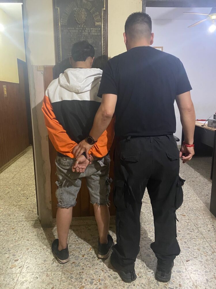 Teodelina: un joven detenido por robo