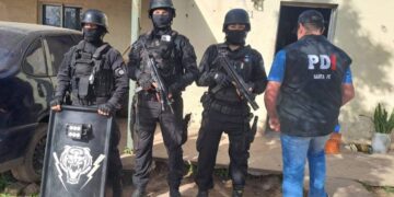 ELORTONDO: TRES DETENIDOS Y SECUESTRO DE DROGA EN ALLANAMIENTOS POR MICROTRÁFICO