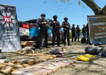 A los narcos se les puede ganar: Pullaro y Scaglia participaron de una histórica quema de drogas en el norte provincial