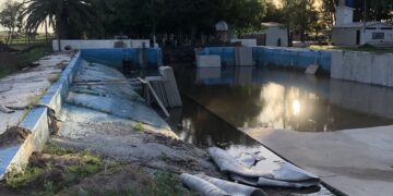 Teodelina: la marcha de las obras en el balneario Comunal Teodelina: la marcha de las obras en el balneario Comunal