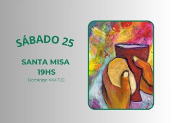 TEODELINA: SÁBADO SANTA MISA 19 HS.