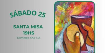 TEODELINA: SÁBADO SANTA MISA 19 HS. TEODELINA: SÁBADO SANTA MISA 19 HS.