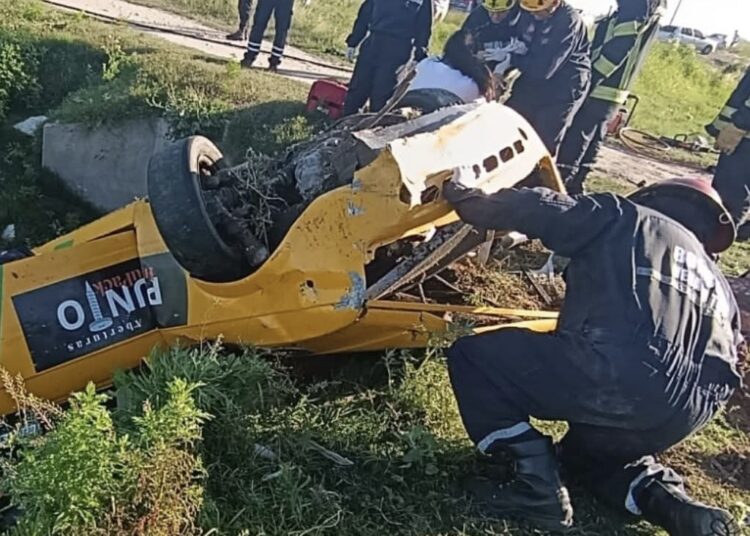 TRAGEDIA EN LA RUTA 4S: MURIÓ UN PILOTO LOCAL TRAS DESPISTAR MIENTRAS ENTRENABA CON SU AUTO DE COMPETICIÓN