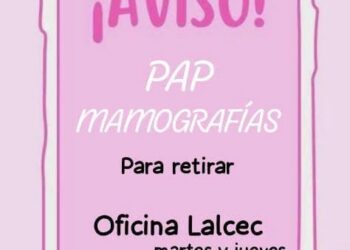 TEODELINA: LALCE ENTREGA LOS RESULTADOS DE PAP