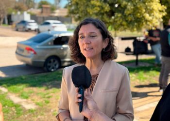 CANAL AGATAURA: DI GREGORIO VALORÓ EL GRADO DE AVANCE DE ESTA IMPONENTE OBRA PROVINCIAL