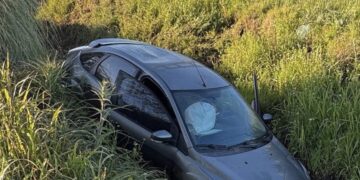 *Villa Cañás: Vuelco en Ruta 94 “