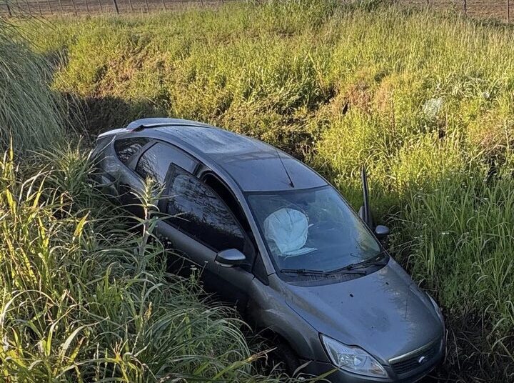 *Villa Cañás: Vuelco en Ruta 94 “