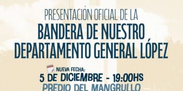 Presentación de la Bandera de General López en Melincué