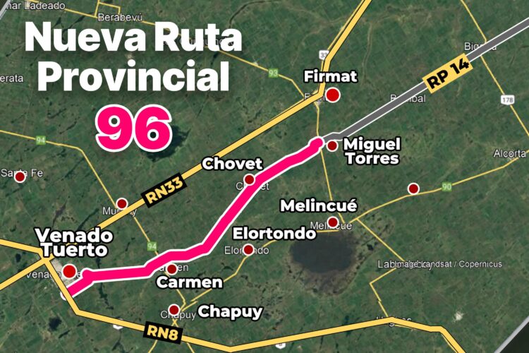 DI GREGORIO: “EMPEZÓ LA PAVIMENTACIÓN DE LA NUEVA RUTA PROVINCIAL 96, UNA ALTERNATIVA REAL A LA ABANDONADA 33”