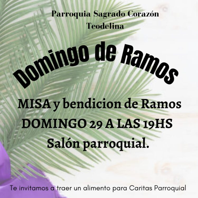 TEODELINA: DOMINGO DE RAMOS